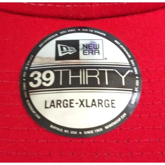 New Era 39Thirty Embroidered Unisex Fitted Baseball Cap Size L/XL 100% Polyester - Picture 6 of 10